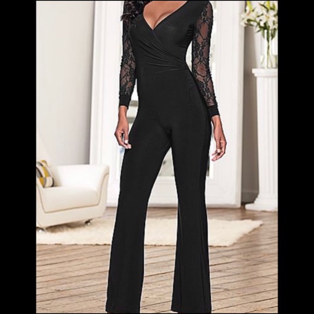 Venus black jumpsuit